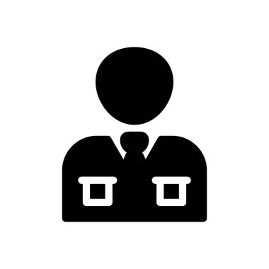 kullanıcı vektörü simgesi düz simgesi