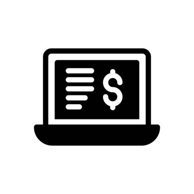 rapor vektör düz simgesi