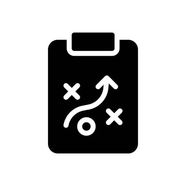 planlama vektörü simgesi düz simgesi