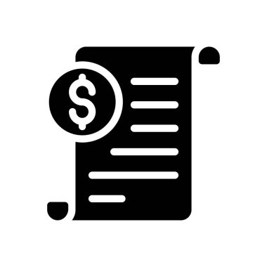 rapor vektör düz simgesi