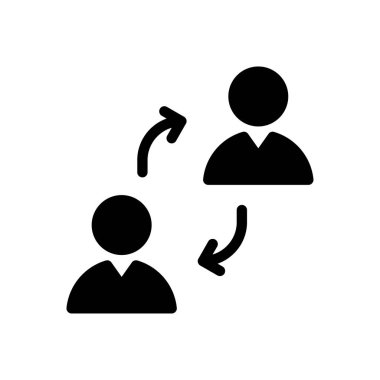 vektör glifini düz simgeye aktar