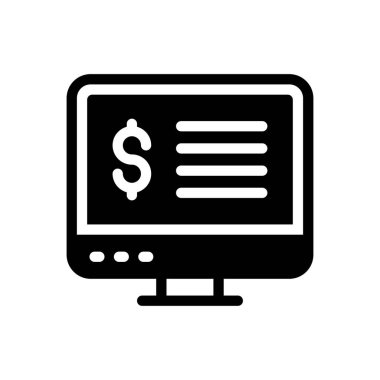 rapor vektör düz simgesi