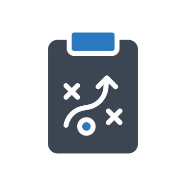 planlama vektörü renk simgesi