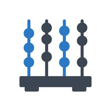 hesaplama vektörü renk simgesi