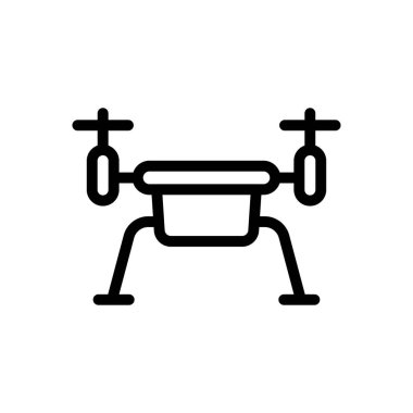 kamera vektörü ince çizgi simgesi