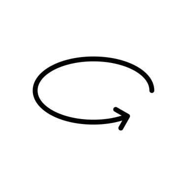 sanal vektör düz simgesi