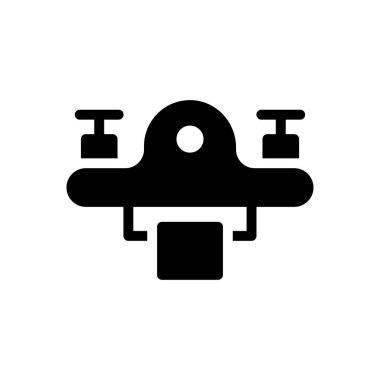 kamera vektör simgesi düz simge