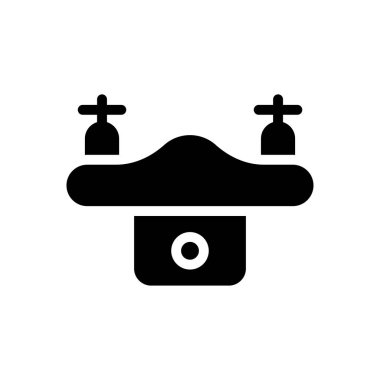 kamera vektör simgesi düz simge