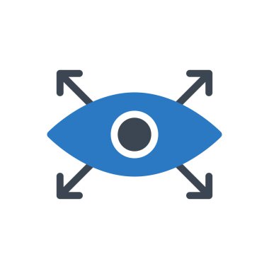 vektör kabartma renk simgesine bak