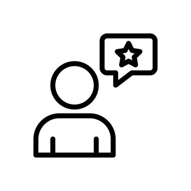 Geri besleme vektörü ince çizgi simgesi 