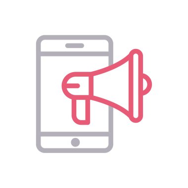 ad vektör renk çizgisi simgesi