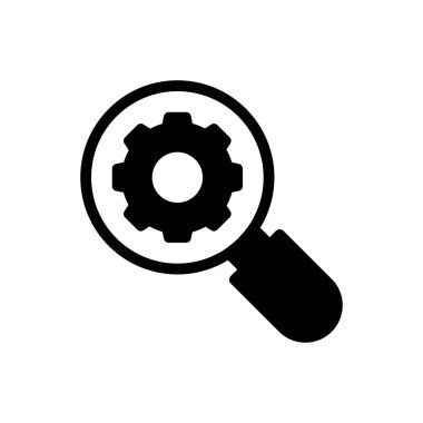 vektör glifini düz simge olarak ayarla