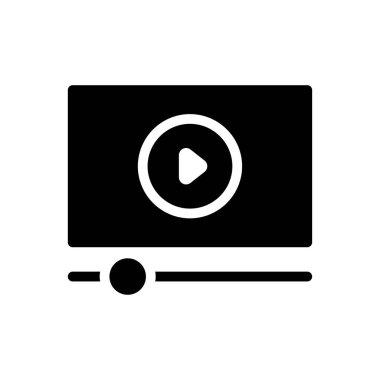 oyuncu vektör düz simgesi