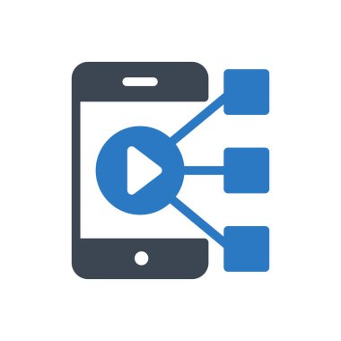 vektör renk simgesini çal