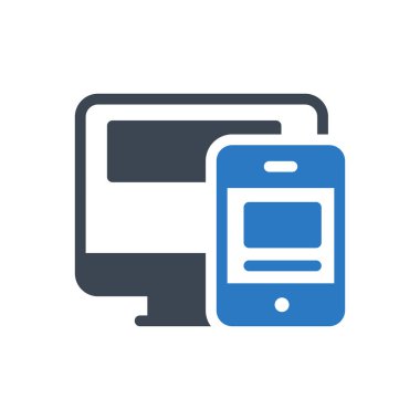 ekran vektörü renk simgesi