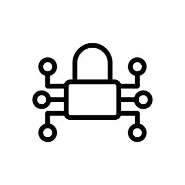 özel vektör ince çizgi simgesi