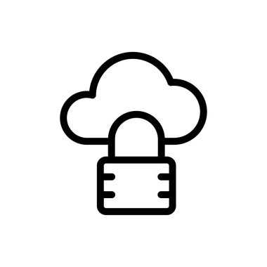 özel vektör ince çizgi simgesi