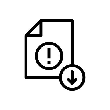 vektör ince çizgi simgesi indir