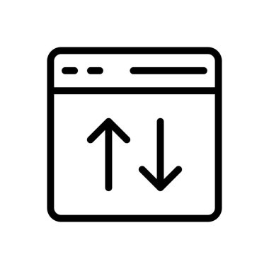 vektör ince çizgi simgesi indir