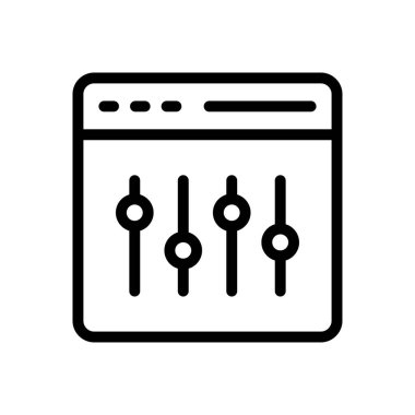 İnce çizgi simgesini kontrol et