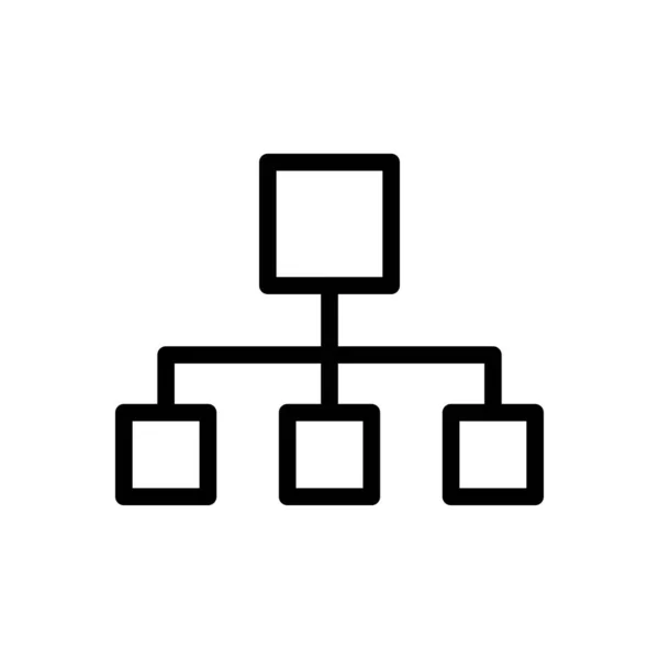 连接向量细线图标 — 图库矢量图片