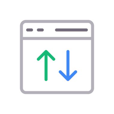 vektör renk çizgisi simgesi indir