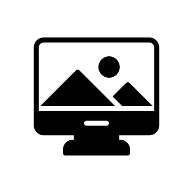 fotoğraf vektörü düz simge