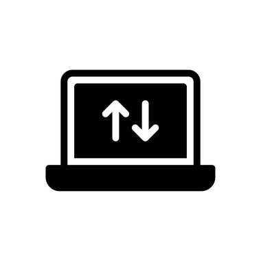 Vektör glyph düz simgesi indir