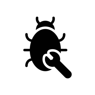 malware vektör düz simge