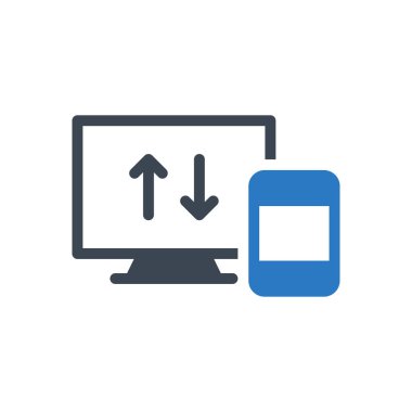 vektör kabartma renk simgesi yükle