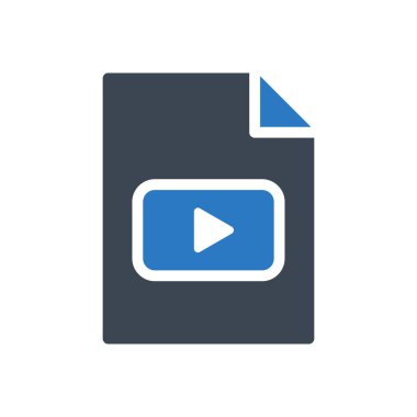 dosya vektör renk simgesi