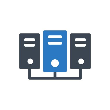 ağ vektörü renk simgesi