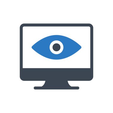 görünür vektör renk simgesi