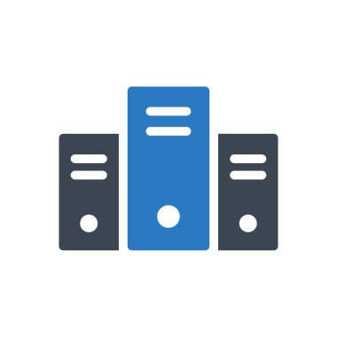 bilgisayar vektörü renk simgesi