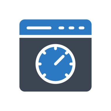 metre vektör renk simgesi