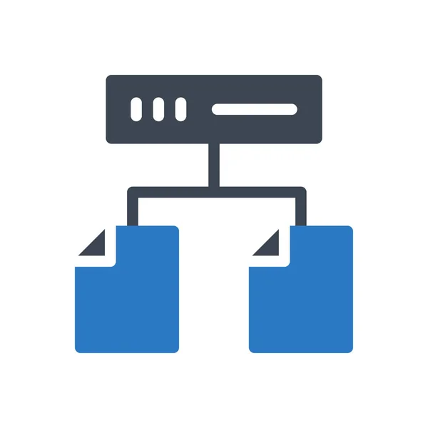 Router Vector Glifo Icono Color — Archivo Imágenes Vectoriales