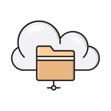 dosya vektörü düz renk simgesi