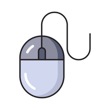 imleç vektörü düz renk simgesi