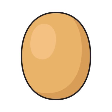 meyve vektörü düz renk simgesi