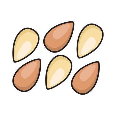 meyve vektörü düz renk simgesi