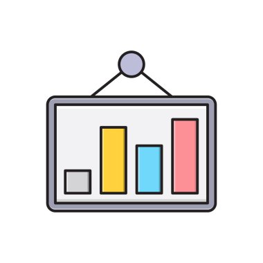 tahta vektörü düz renk simgesi