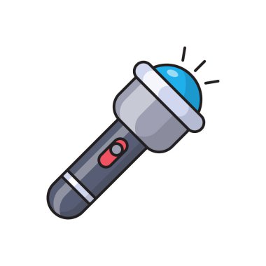 flaş vektör düz renk simgesi