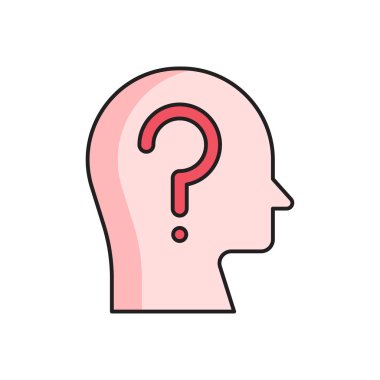 yardımcı vektör düz renk simgesi