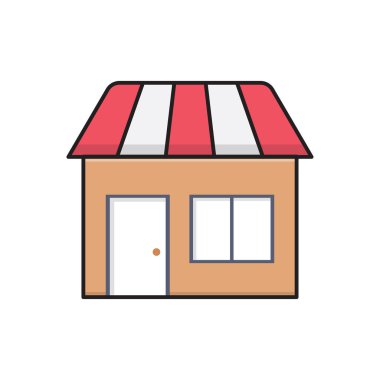 vektör düz renk simgesini kaydet