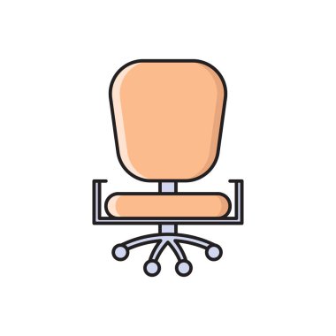 boş vektör düz renk simgesi