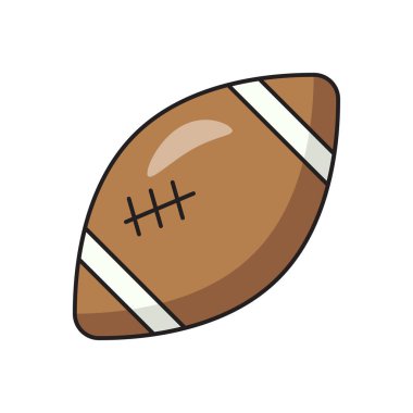 futbol vektörü düz renk simgesi