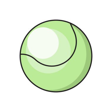 spor vektörü düz renk simgesi