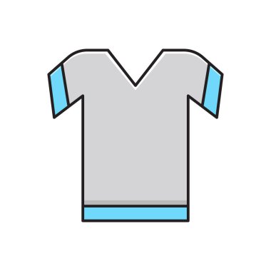 spor vektörü düz renk simgesi