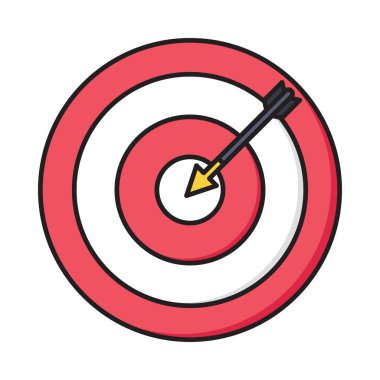 başarı vektörü düz renk simgesi