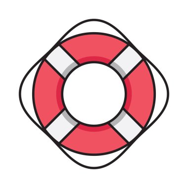 Koruma vektörü düz renk simgesi